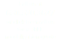 Call us for a no obligation quote 650.520.3627
